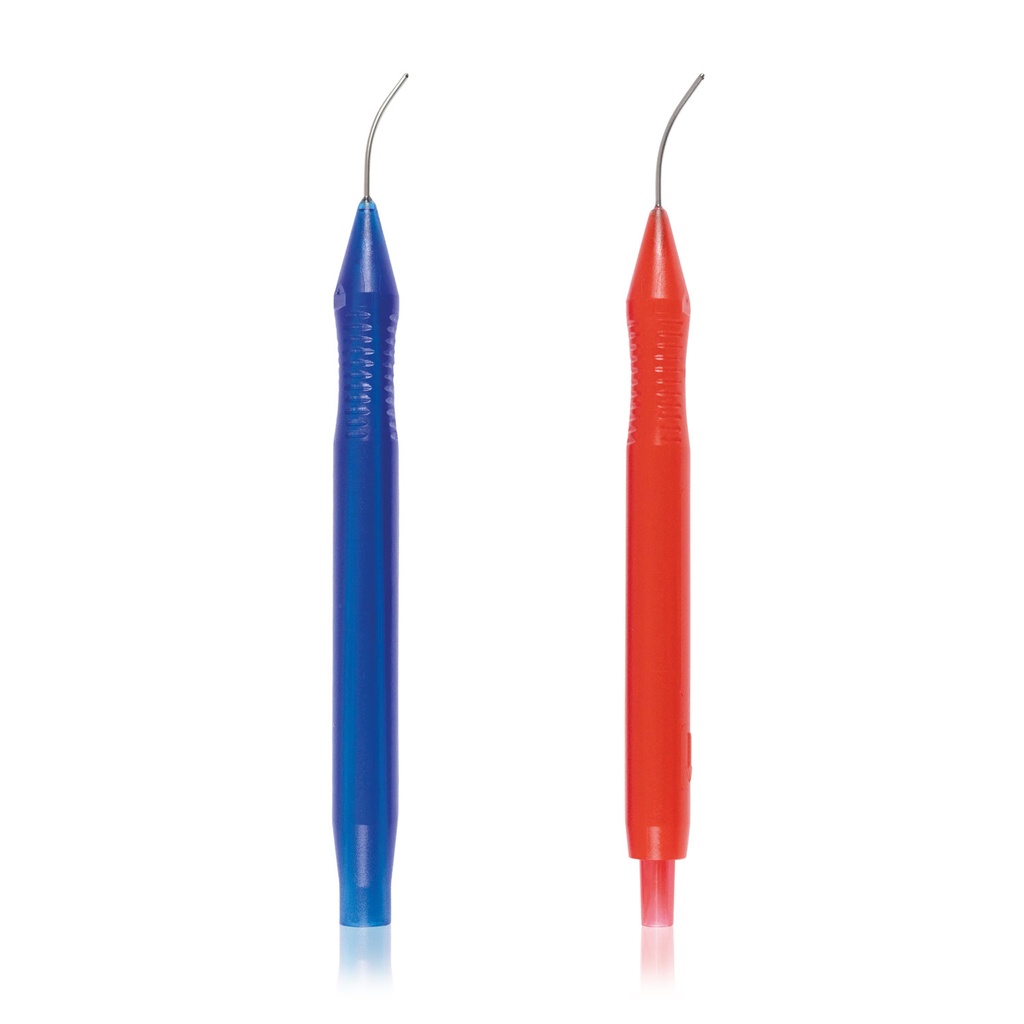 Bimanualt I A system, engangs 21G, buede kanyler – åben irrigationsspids